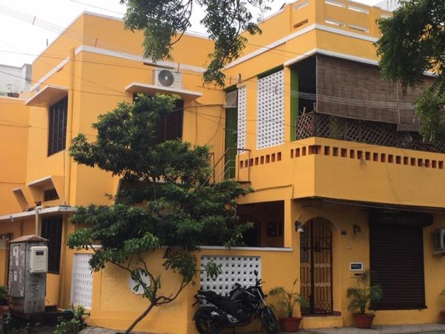 Elisa Home Stay Villa Pondicherry Eksteriør bilde